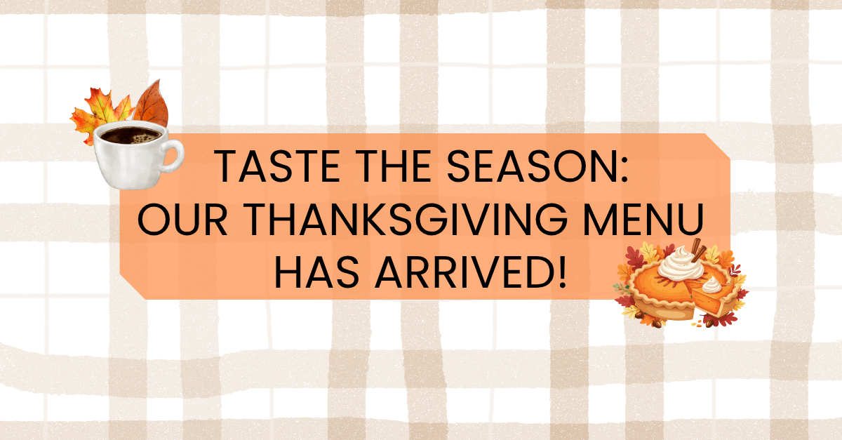 Taste the Season: Our Thanksgiving Drink Menu Has Arrived!